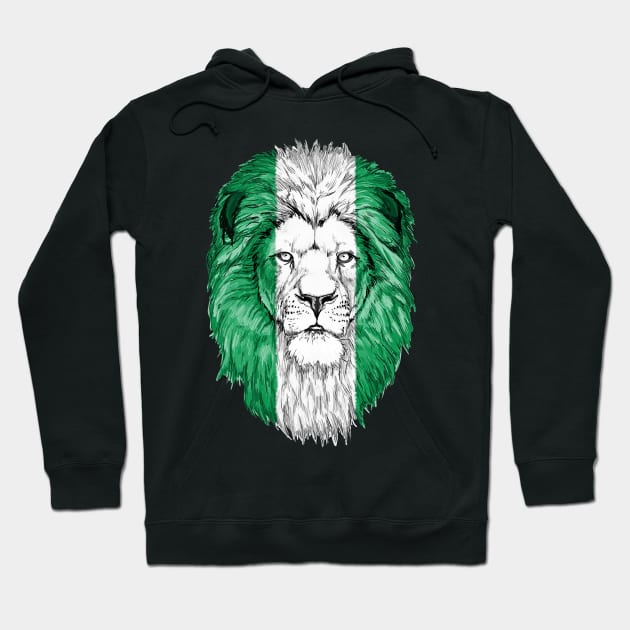 nigeria Hoodie by mamabirds